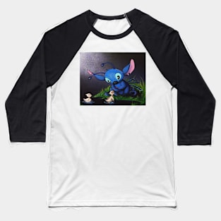 stitch duck Baseball T-Shirt